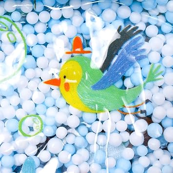 Djeco 30175 Juego habilidad Pelota Bubbles 35 cm Toy Balls, Multicoloured