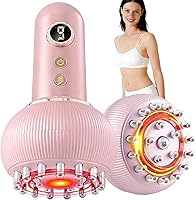 Vista 8 de Masajeador de drenaje linfático y herramienta de masaje anticelulitis, ayuda a reducir las estrías y la celulitis, para piernas, brazos y vientre
