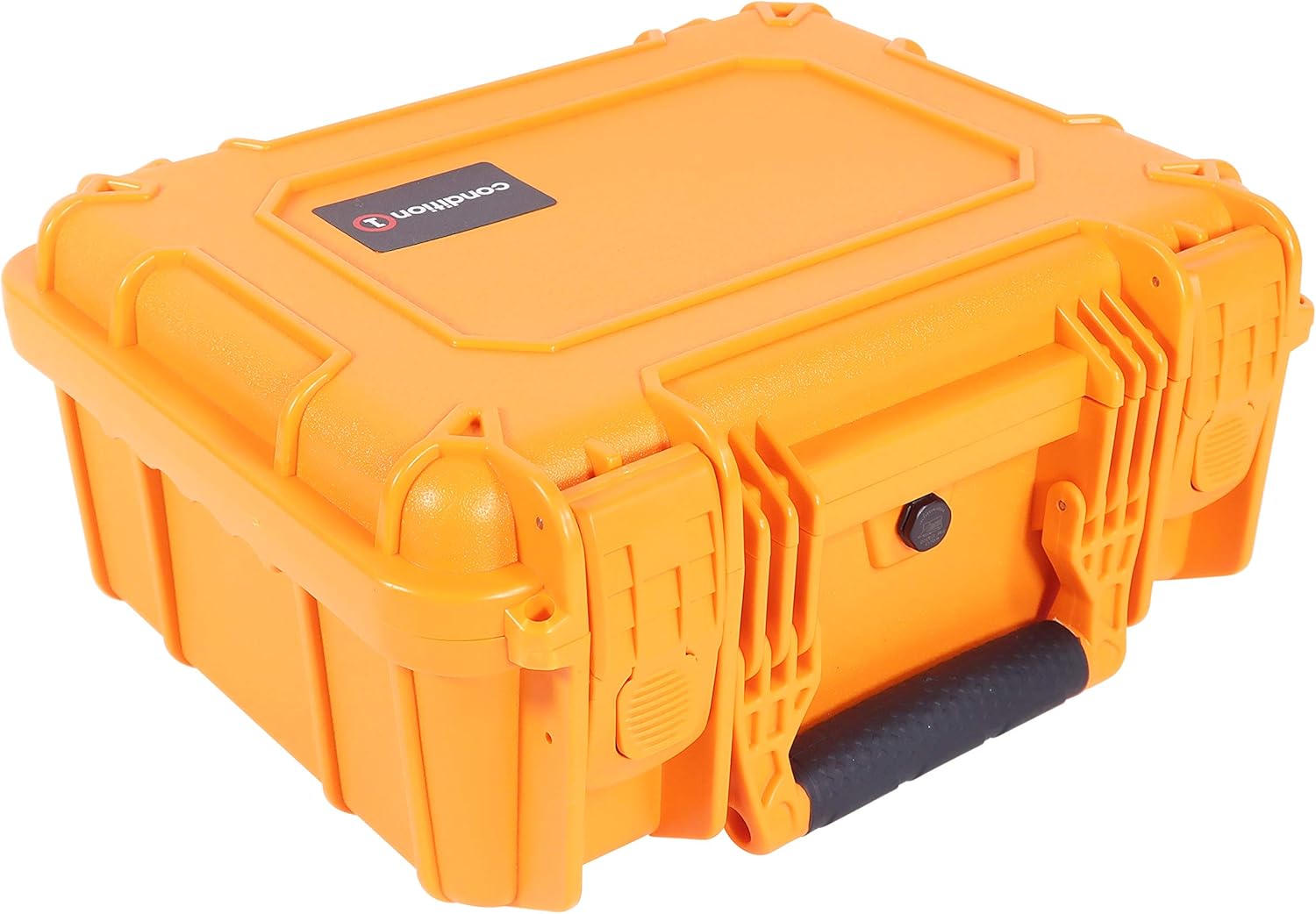 Black Friday - 40% OFF Condition 1 14 Medium Waterproof Protective Hard Case with Foam, Orange - 13.5 x 11.5 x 6 #075 Watertight IP67 Dust Proof and Shock Proof TSA Approved Portable Carrier