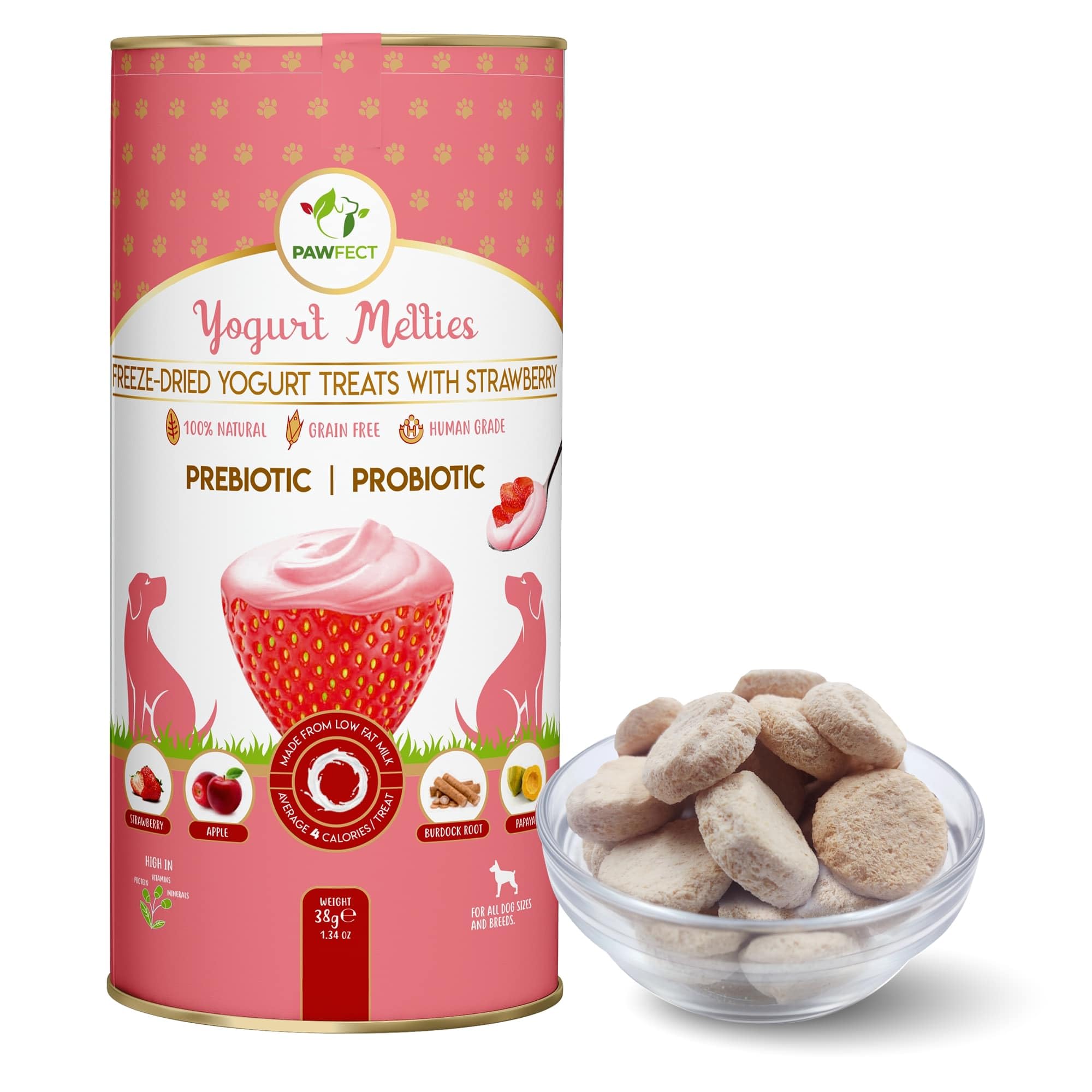 See full amazon price history chart for Pawfect Yogurt Melties Pre and Probiotic Dog Treats Yogurt, Strawberry, Apple, Burdock Root, Papaya. Healthy Gut | Low Calories | Grain & Gluten Free| Also use as reward or Training Treats(38g/1.34oz) Pawfect Yogurt Melties Pre and Probiotic Dog Treats Yogurt, Strawberry, Apple, Burdock Root, Papaya. Healthy Gut | Low Calories | Grain & Gluten Free| Also use as reward or Training Treats(38g/1.34oz) (B0D575G8Y3) Amazon Price History, Amazon Price Tracker