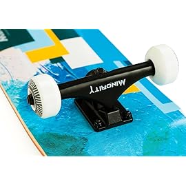 MINORITY 32inch Maple Skateboard|Trick Skateboard for Beginners, Intermediate and Pros (Bucks)