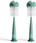 Munchkin Sponge Bottle Brush, Sage, 2 Pack