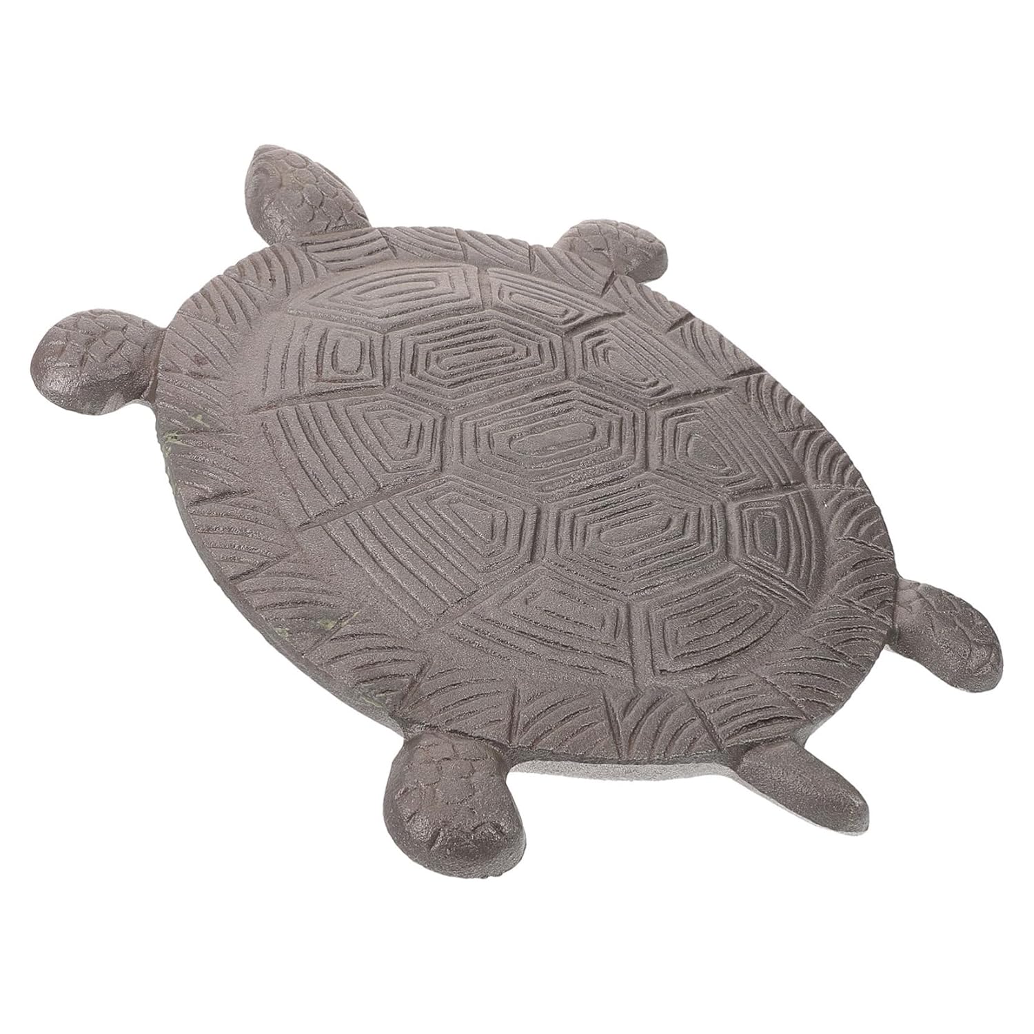 Turtle Shaped Stepping Stone Iron Paver for Garden Decorative Lawn Decor