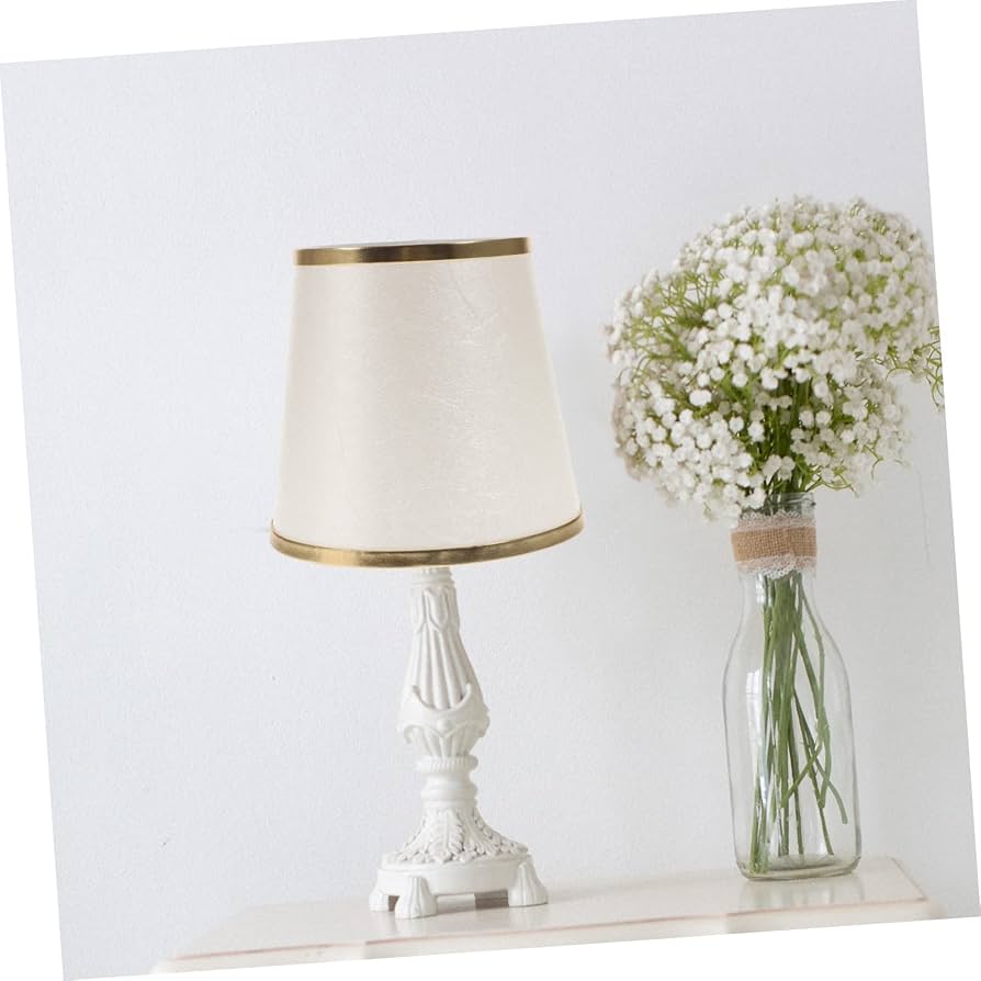 Iplusmile Lampenschirm Endstücke Kupfer 2er Set - Dekorative Lampenknäufe