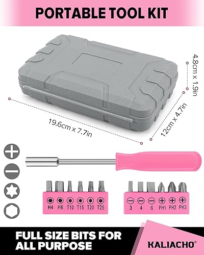 Miniatura 3 de Kit de herramientas de bricolaje para el hogar, oficina y garaje, juego de herramientas de mano pequeñas de reparación general con estuche de