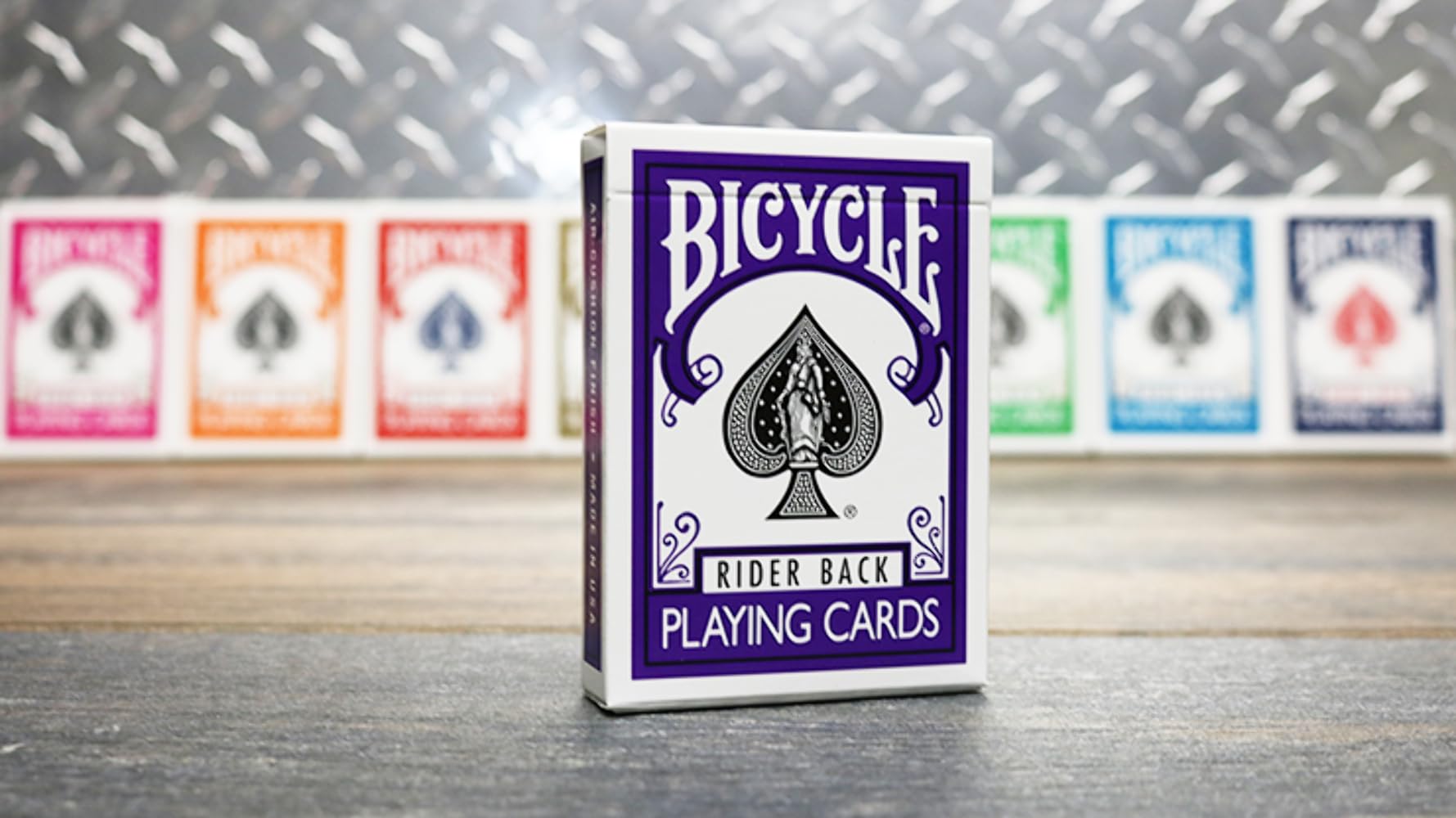 Murphy's Magic Supplies, Inc. Bicycle Purple Playing Cards by US Playing Card Co | Cool Collectable Poker Deck | Cards for Magicians and Magic Tricks
