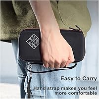 Vista 5 de Xberstar, estuche duro de EVA para guardar y transportar calculadora gráfica de Texas Instruments y otros elementos TI-84 / 83 / Plus CE, estuche