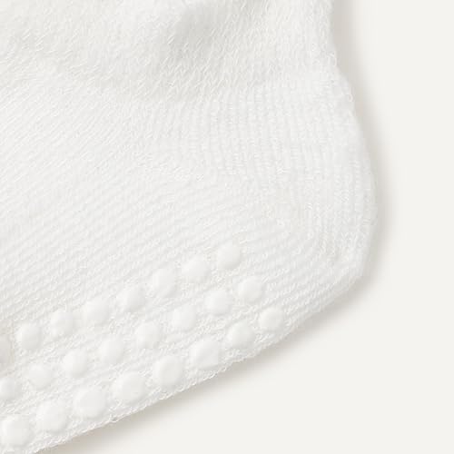 Miniatura 3 de Tienda Essentials Calcetines unisex de corte bajo con agarre antideslizante para bebés, 14 pares