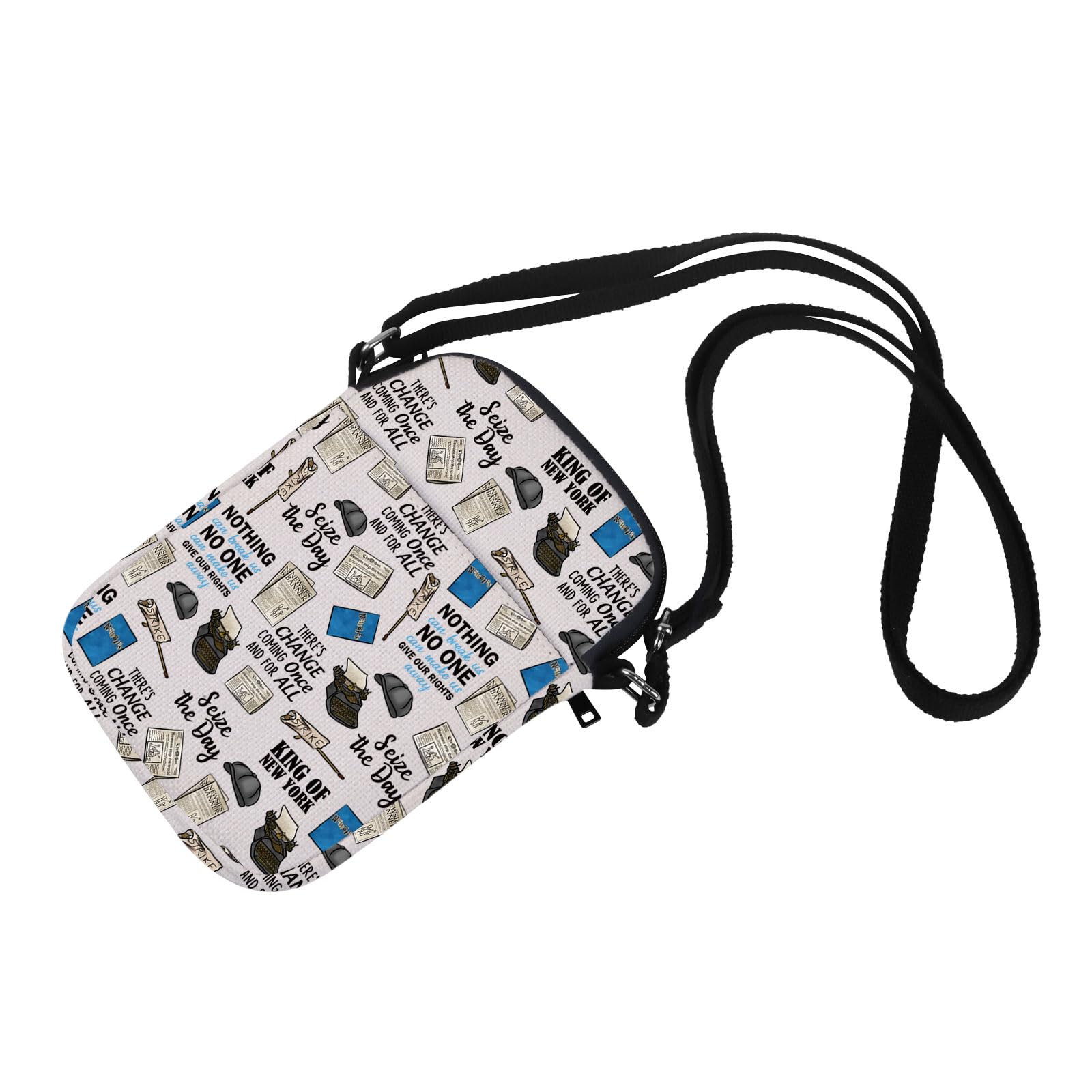 Musical Inspired Gift Musical Theater Zipper Pouch Makeup Bag Gift For Actor Actress (Crossbody bag)