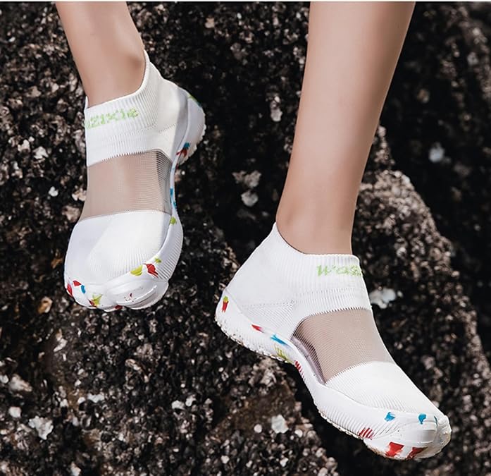 Water Shoes Women Men Wide Toe Box HF cloud stride Shoes Quick Dry Non Slip Breathable Boots Barefoot Sneakers Aqua Outdoor Sports for Swim Pool Beach Running Surf Walk Hiking Comfortable Sneakers Unisex