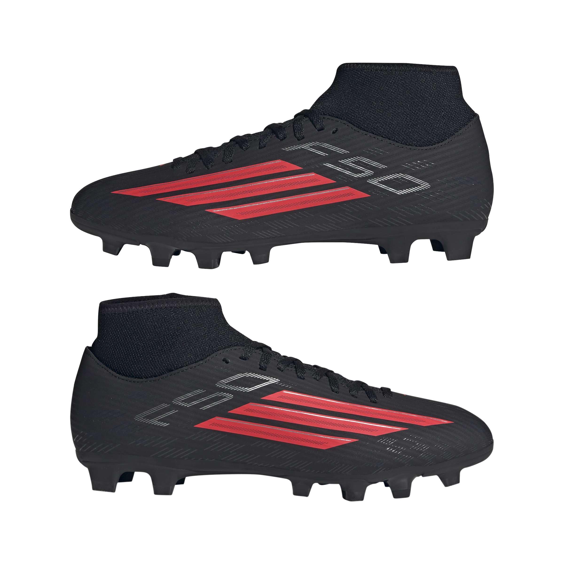 adidas Herren F50 Club MID FG/MG Fußballschuh JR 9053 gelb/schwarz/Rot
