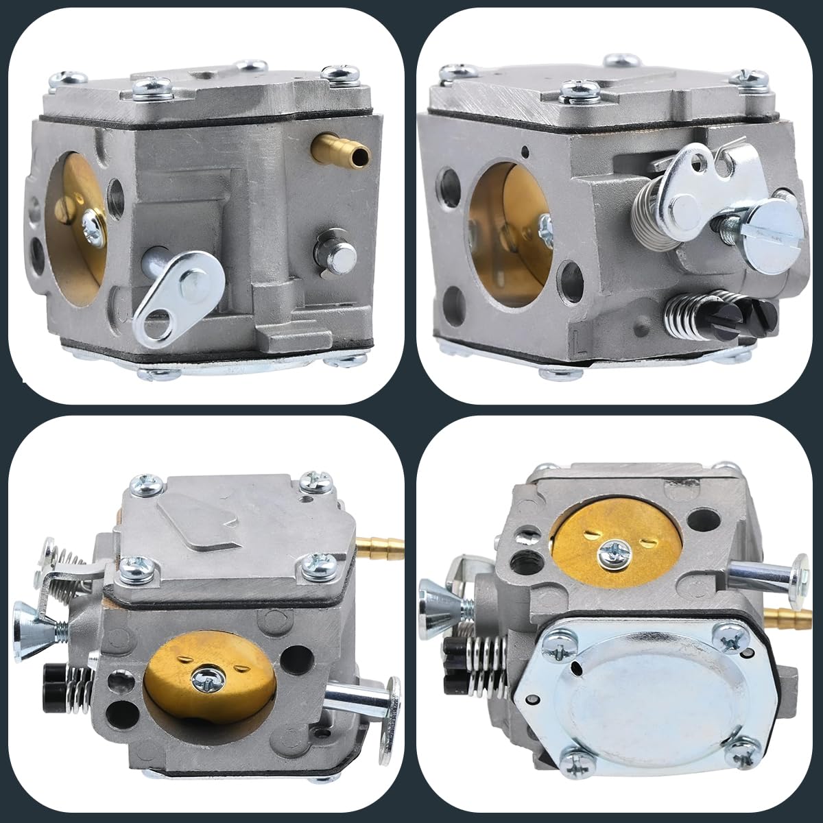 ZAMDOE Carburetor for Husqvarna 61 266 268 272 272XP Chainsaw Carb 503 28 03-16 574331601 503 44 68-01 503 44 72-03 503280407 503280304 503280114 for Tillotson HS254B HS260S HS-260A Gasoline Chain saw - Image 3