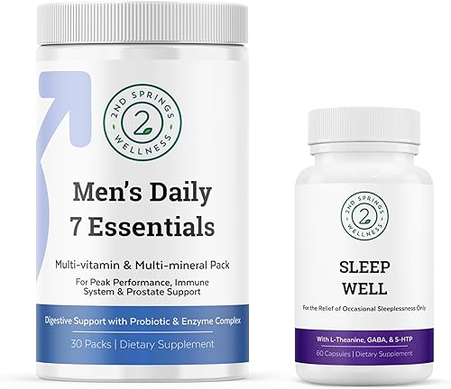 Paquete Daily 7 Essentials & Sleep Complex para hombre