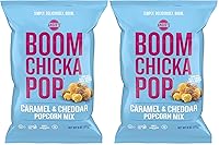 Vista 8 de Angie's BOOMCHICKAPOP - Palomitas de maíz con mezcla de caramelo y cheddar, 6 onzas