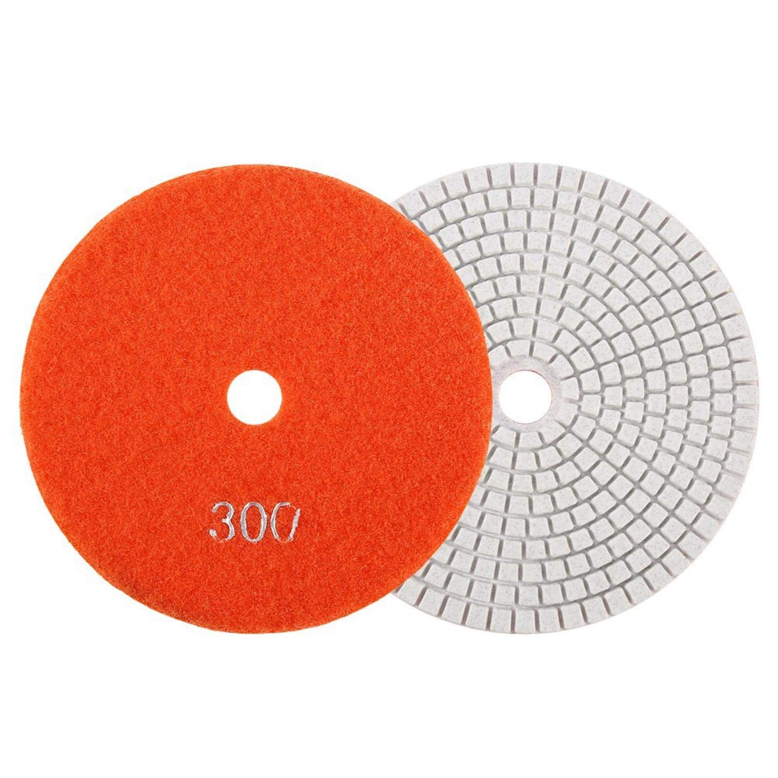 Tamponi per lucidatura, Tampone per lucidatura a diamante, Tamponi per levigatura 125 mm, per calcestruzzo per granito(300)