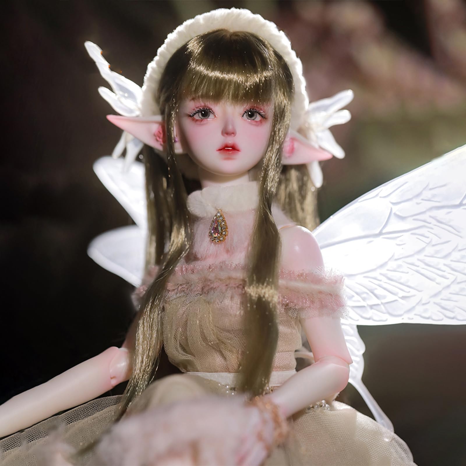 BJD cd1/4 ドール GNATAPIAY 1/4 BJD Doll,Handmade Makeup 1/4BJD Doll with Clothing