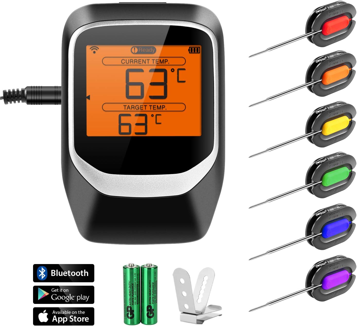 termometri digitali remoti per carne