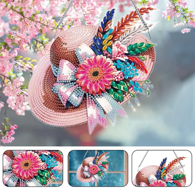 Amazon.co.jp: DIY 5D ダイヤモンドアート ハンギングオーナメント
