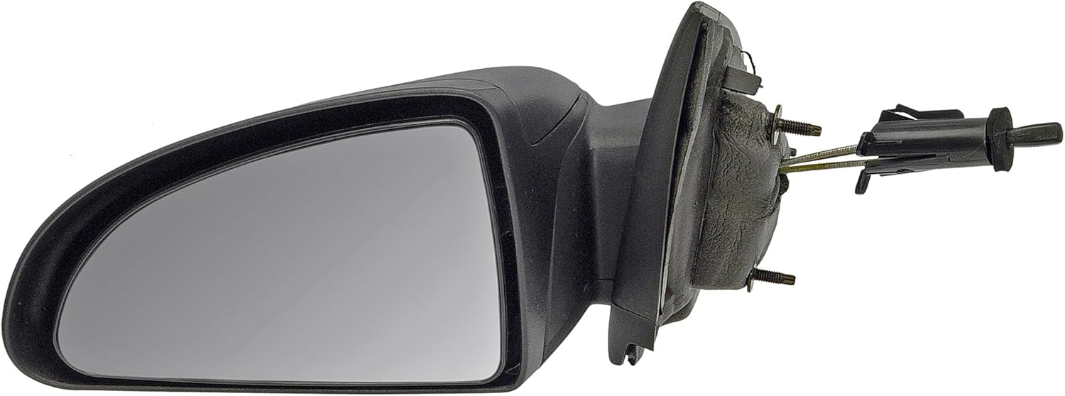 Dorman 955-1339 Driver Side Manual Door Mirror - Folding Compatible with Select Chevrolet / Pontiac Models, Black
