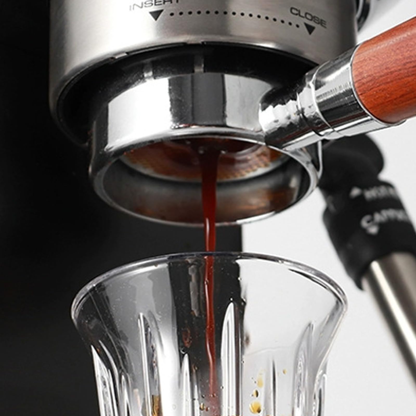 Portafiltro de acero inoxidable de 58 mm, para Espresso Sage/Breville (estilo 1)