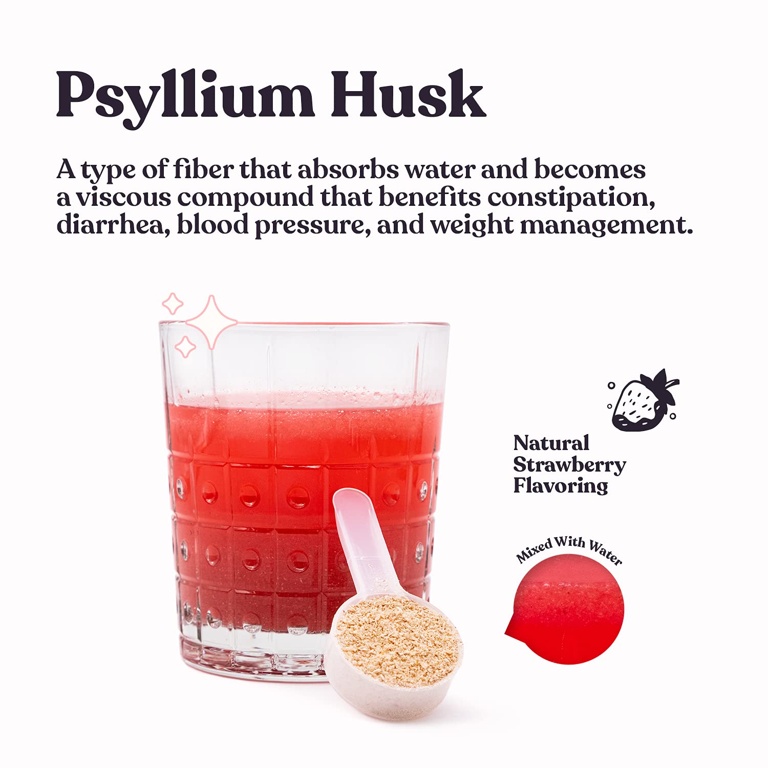 ColonBroom Psyllium Husk Powder Colon Cleanser Vegan, Gluten Free