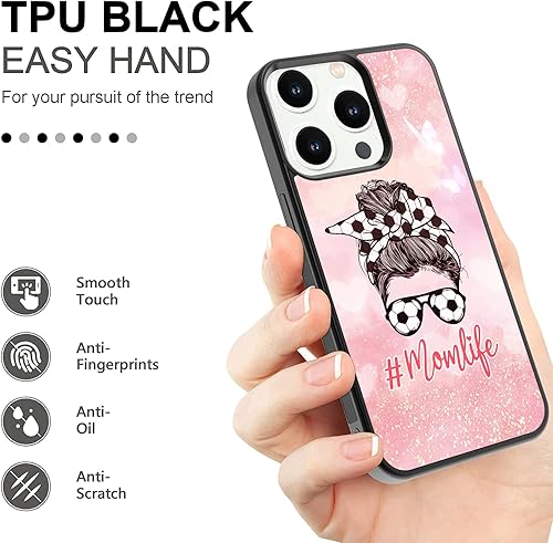 Miniatura 3 de Momlife - Funda para iPhone 15, 14, 13, 12, 11 Pro Max Mini XR para Samsung Galaxy S23 S22 S21 S20 FE Ultra Plus A54 A14 A53 A03S A32 A13 A51 A71