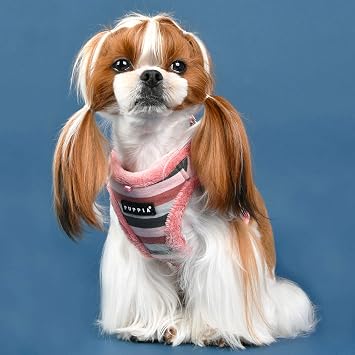 Puppia Bryson Harness B - Indian Pink - S