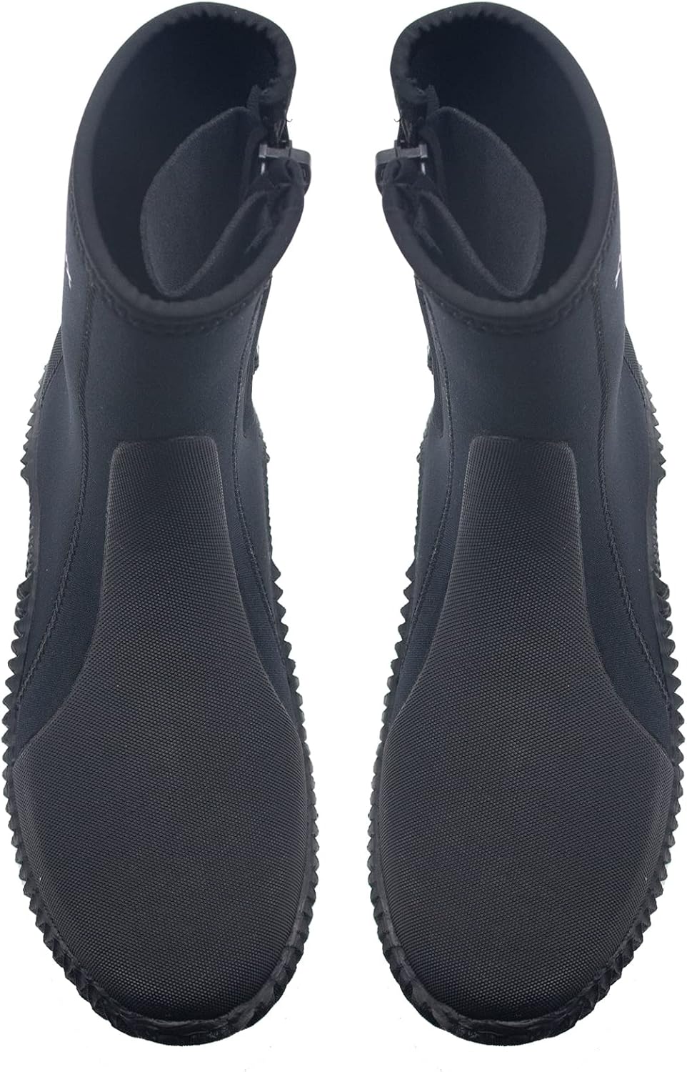 XUKER Neoprene Diving Boots, 5mm 3mm Water Shoes Wetsuit Booties Men Women with Anti-Slip Rubber Sole Side Zipper - Image 7