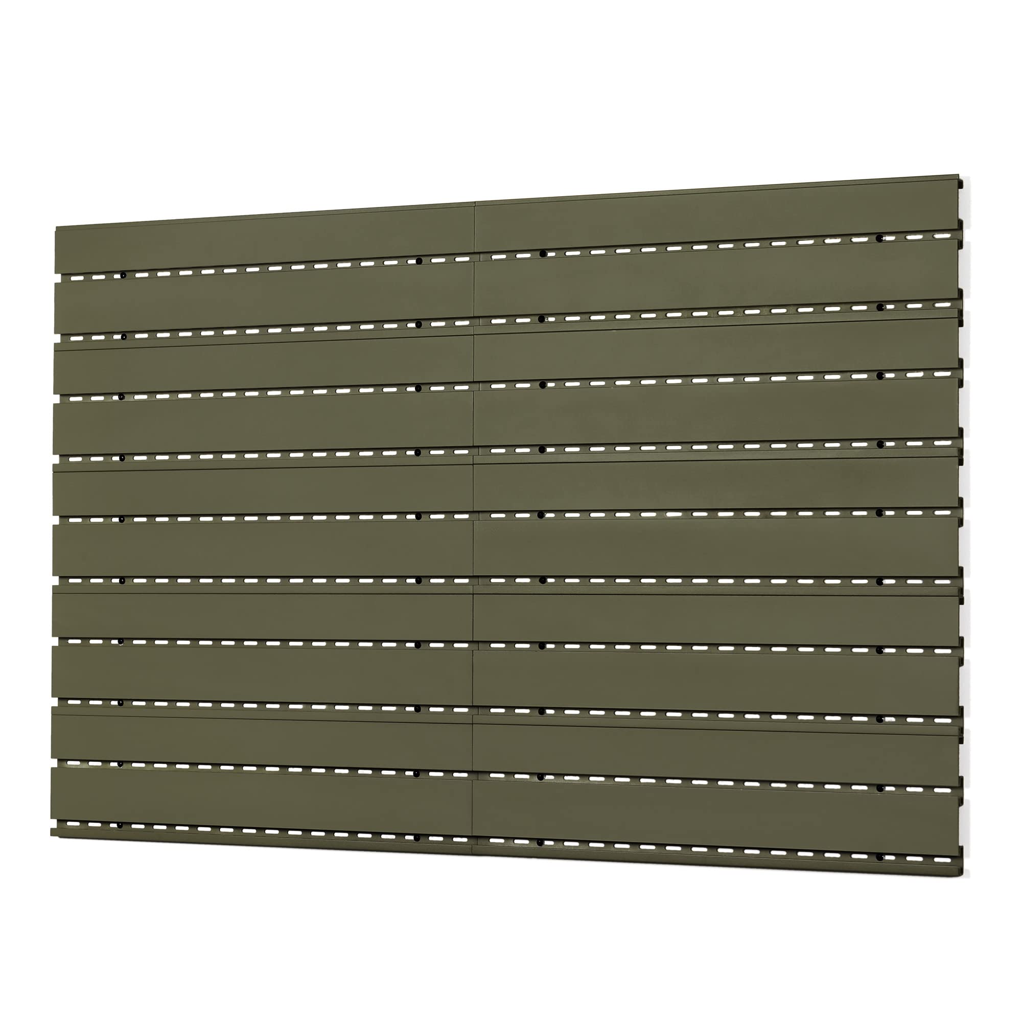 Savior EquipmentWall Rack System Heavy-Duty Steel Slatwall Panels Wall Mount Storage, 5 or 10 Pieces Modular Firearms Gun Wall Gear Accessories Organizer