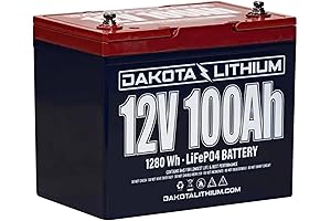Dakota Lithium 12V 100Ah LiFePO4 Deep Cycle Battery: A Powerhouse for Outdoor Enthusiasts