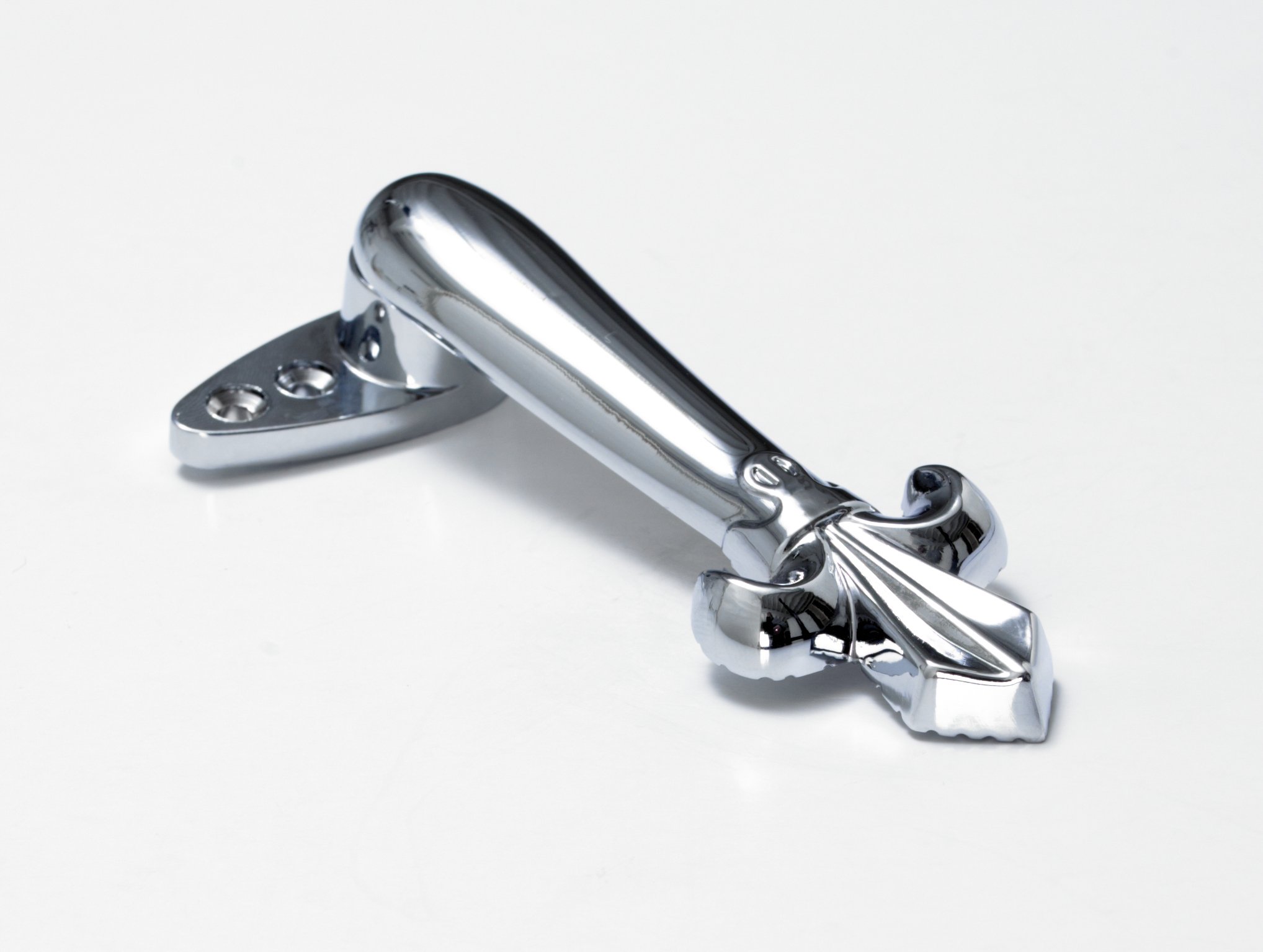 Pair of Quality Stair Clips In Polished Chrome
