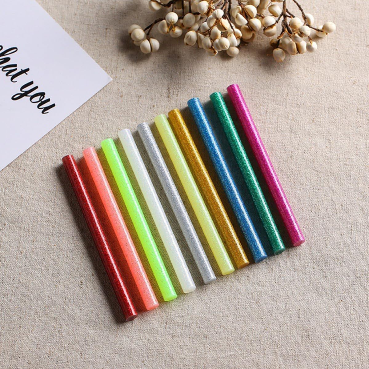 JOYOFREELY 100pcs Silver Hot Melt Glue Sticks for DIY Crafts and Electronics with Good Thermal Stability and Strong Film Toughness, for Drawing Decoration and Repair Projects