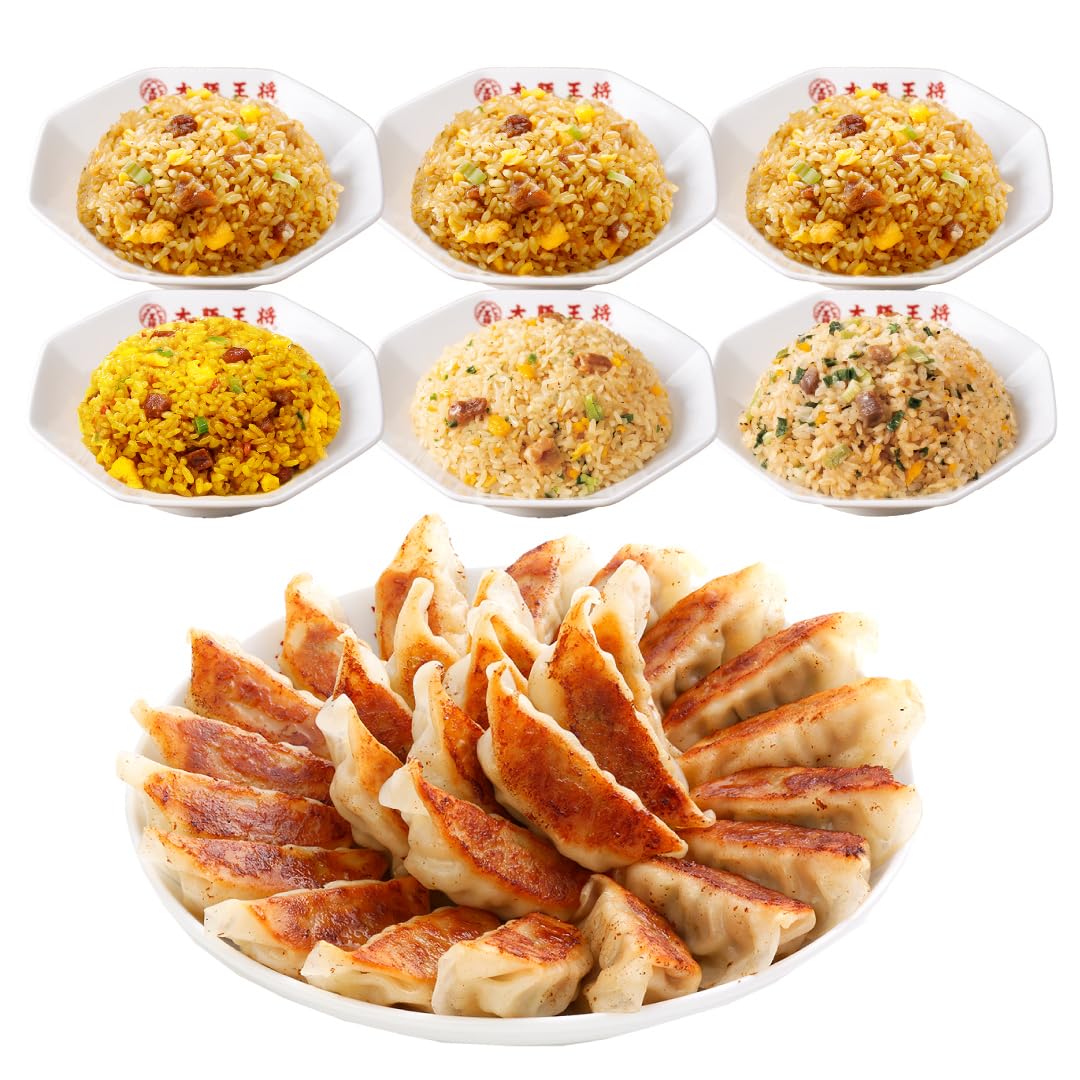 Amazon.co.jp: 大阪王将 裏ミラクルセット /餃子50個＋チャーハン6袋