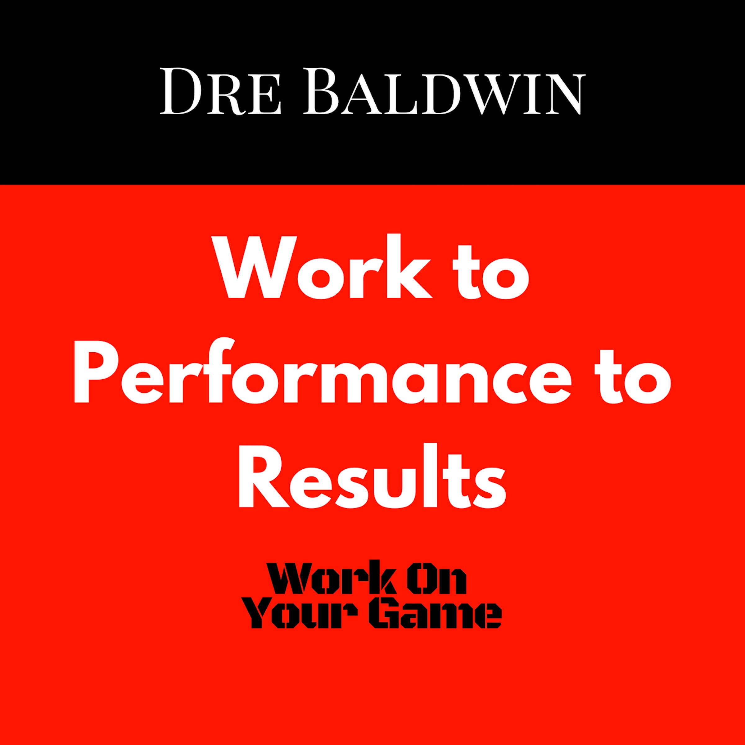 Cover art for Work to Performance to Results