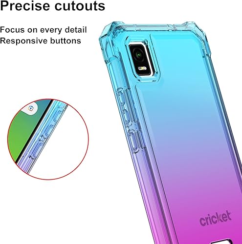 Miniatura 36 de Ailiber AT&T Calypso 3 (U328AA) - Funda con protector de pantalla, protección de estructura de doble capa, protección de TPU en las esquinas que