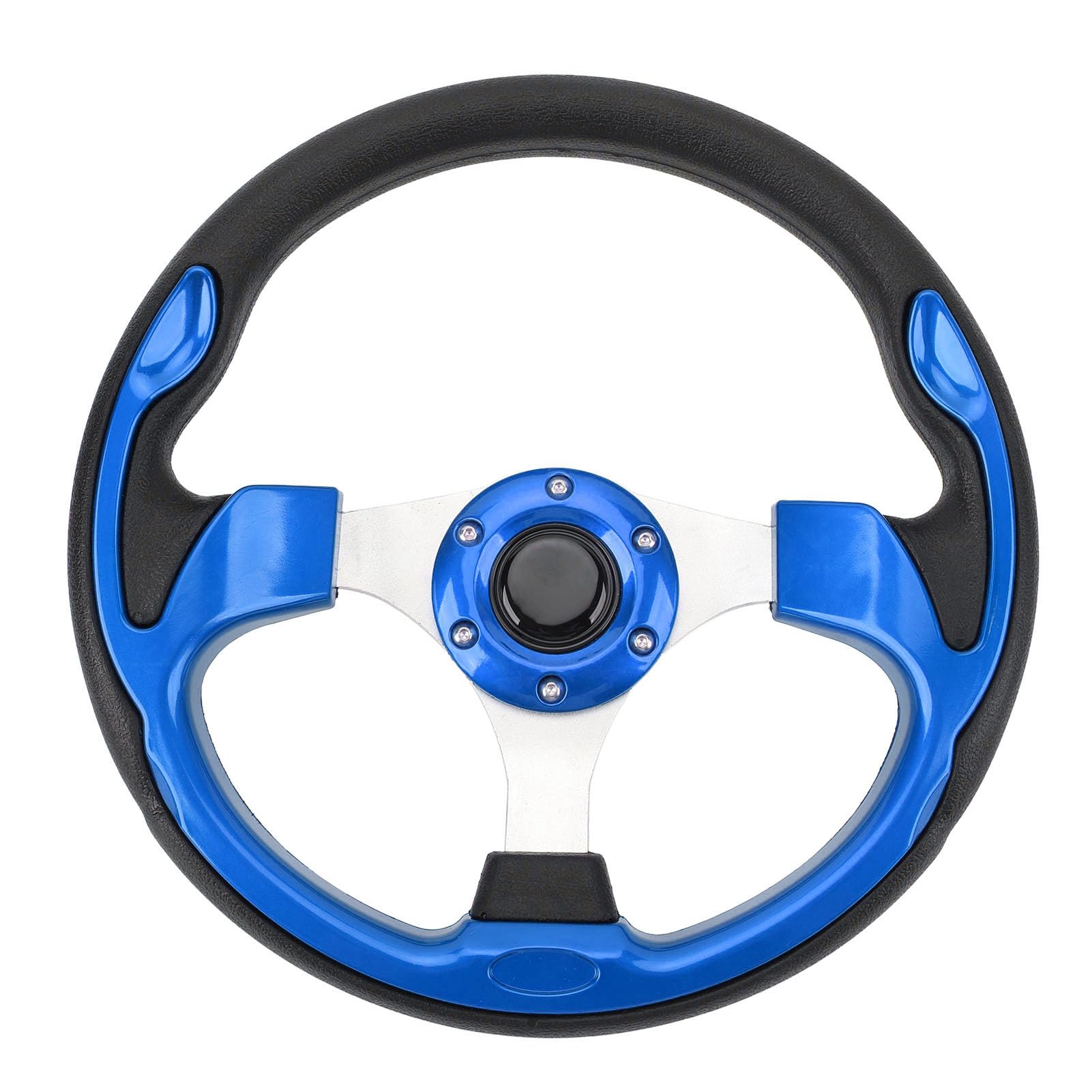 Keenso Kierownica Sportowa Uniwersalna, 33 Cm PU Aluminium, do Samochodu