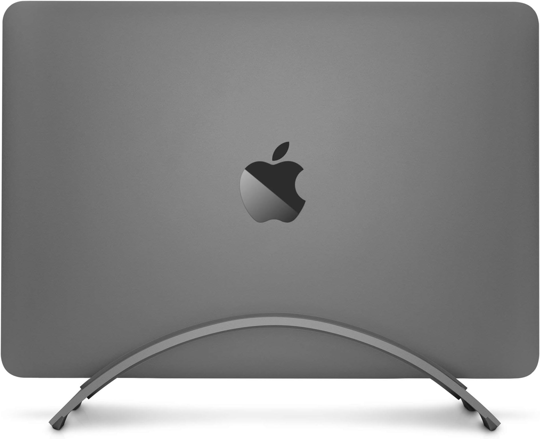 Twelve South BookArc for MacBook | Space-saving vertical desktop stand for Apple notebooks (space grey)