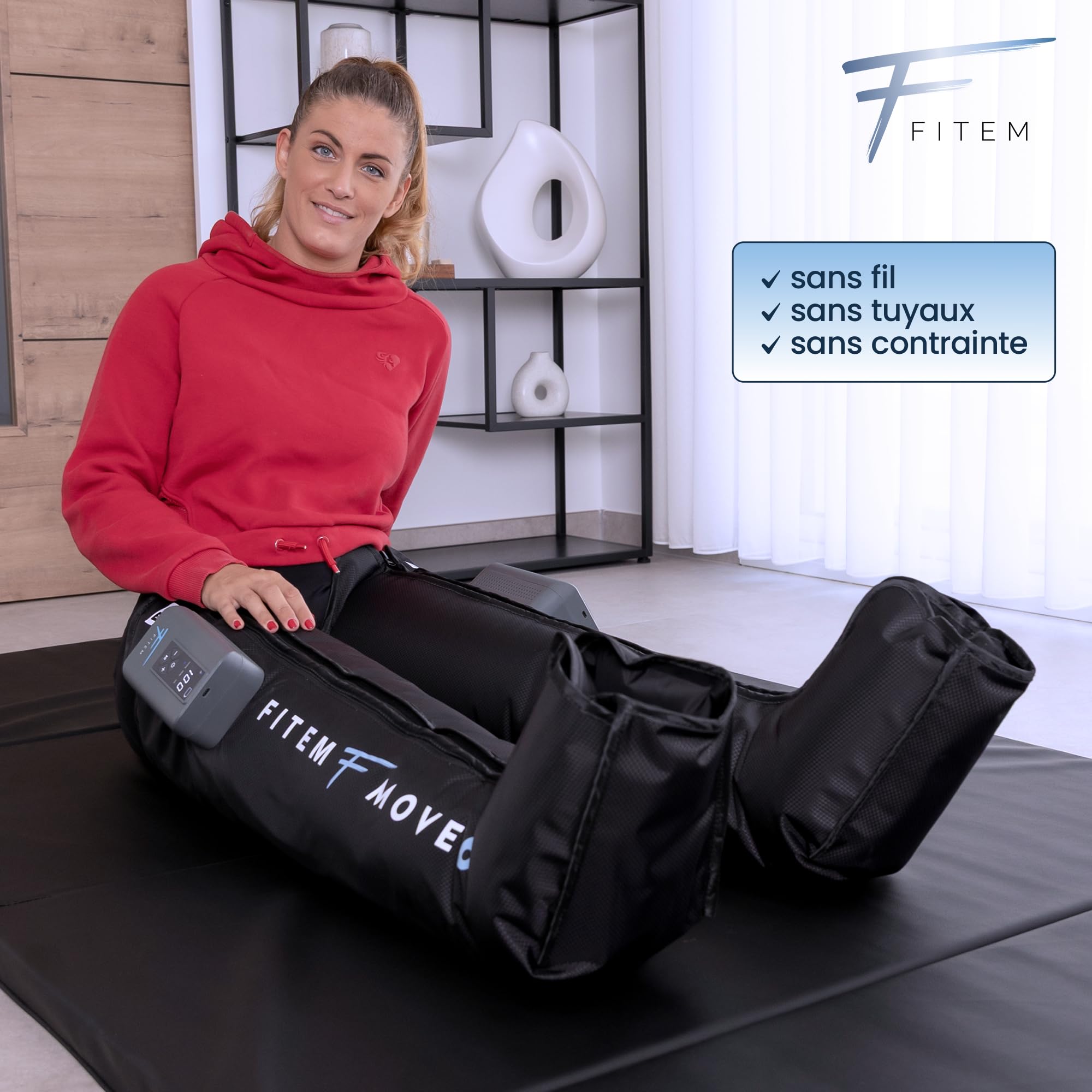 FITEM Bottes de Pressothérapie MOVE 6, Taille M