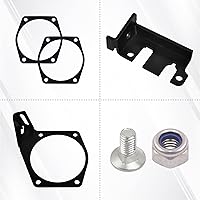 Vista 5 de Soporte de cable del acelerador de 4 pernos compatible con entradas LS LSX LS1 LS2 LS3 LS6 LS7 92MM-102MM