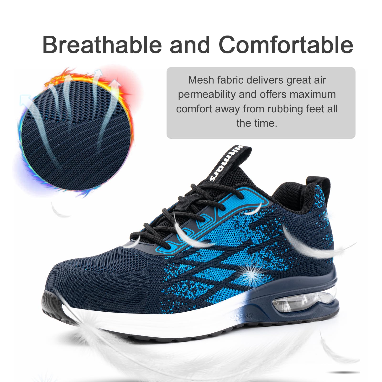 Hitmars Scarpe Antinfortunistiche Uomo Donna