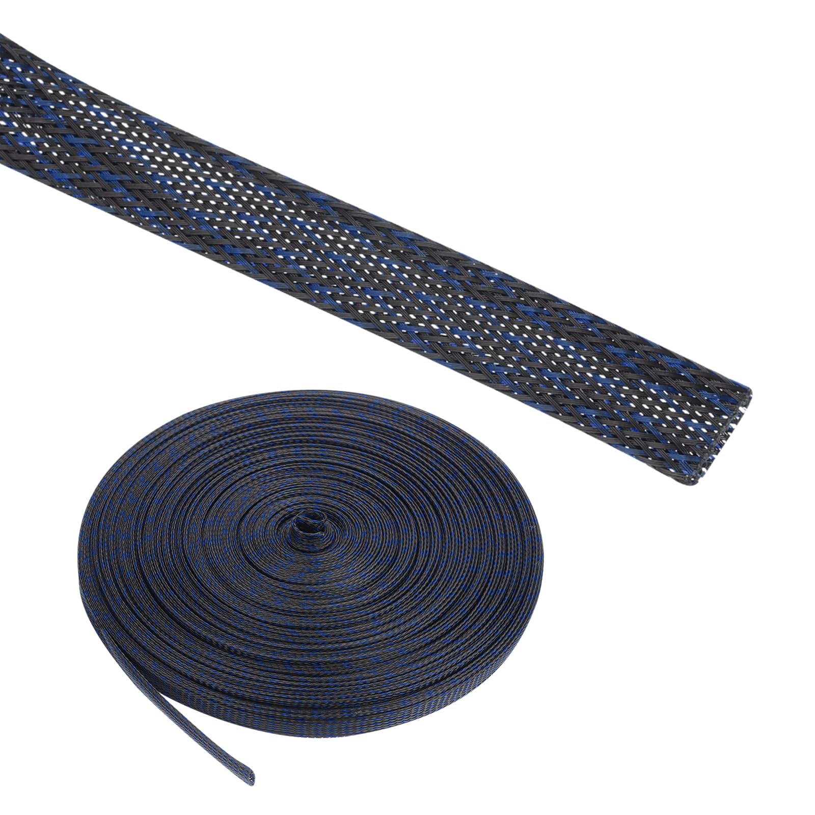 Rebower 100ft PET Expandable Wire Loom 3/8 Inch