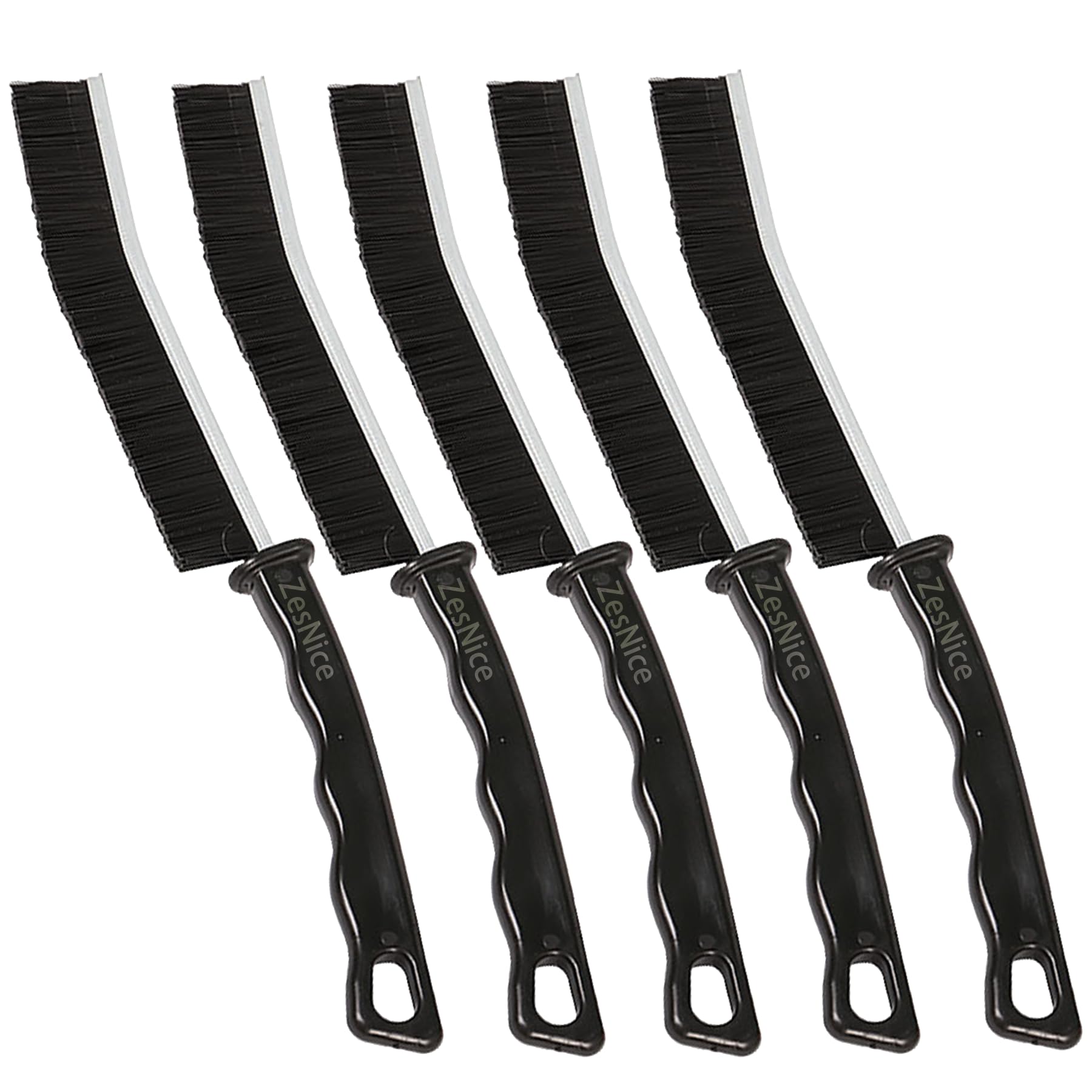 Hard Bristle Crevice Cleaning Brush, Gap Cleaning Brush, 2023 New 5pcs Hard-Bristled Crevice Cleaning Brush Multifunctional Long Slit Cleaning Brush Tool, Grout Bathroom Household Shower Cleaner Brush