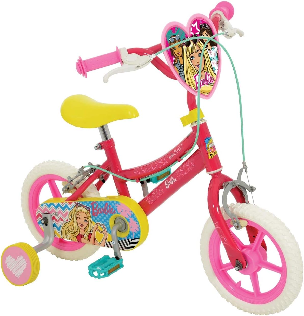 Barbie Girls 12" Bike, Pink, 12 inch