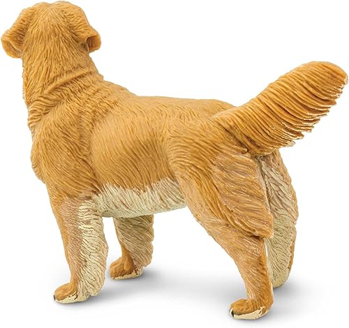 Miniatura 5 de Safari Ltd. Figura de Golden Retriever  Figura detallada de modelo de plástico de 4.5 pulgadas  Divertido juguete educativo para niños, niñas y