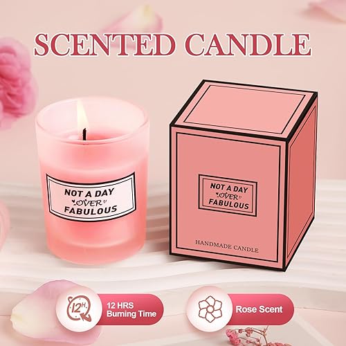 Miniatura 4 de Regalos para el día de San Valentín para ella, juego de cesta de regalo relajante con vaso, ideas de regalo únicas para mamá, hermana, esposa,