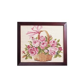 【完成品】「水滴バラ」クロスステッチ 楽天市場】メール便送料無料 クロスステッチ 刺繍キット