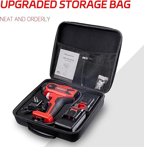 Miniatura 2 de RUSHKYLIN Inflador de neumáticos inalámbrico, compresor de aire portátil, bomba de aire de 160 PSI con adaptador de corriente de 12 V, bomba de