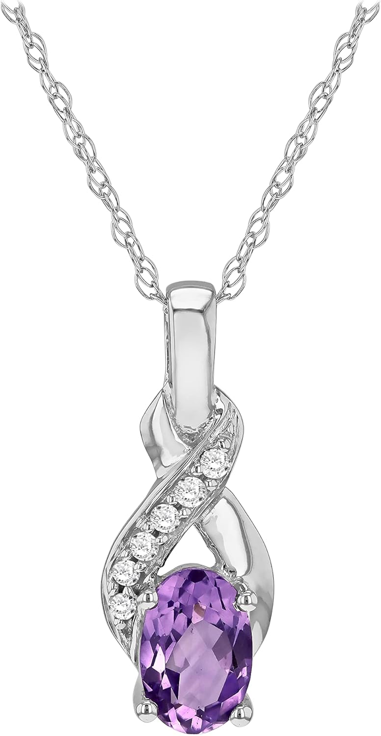 Carissima Gold Collier In Oro Bianco 9ct Con Zirconi Cubici - 5.19.8079 - 3