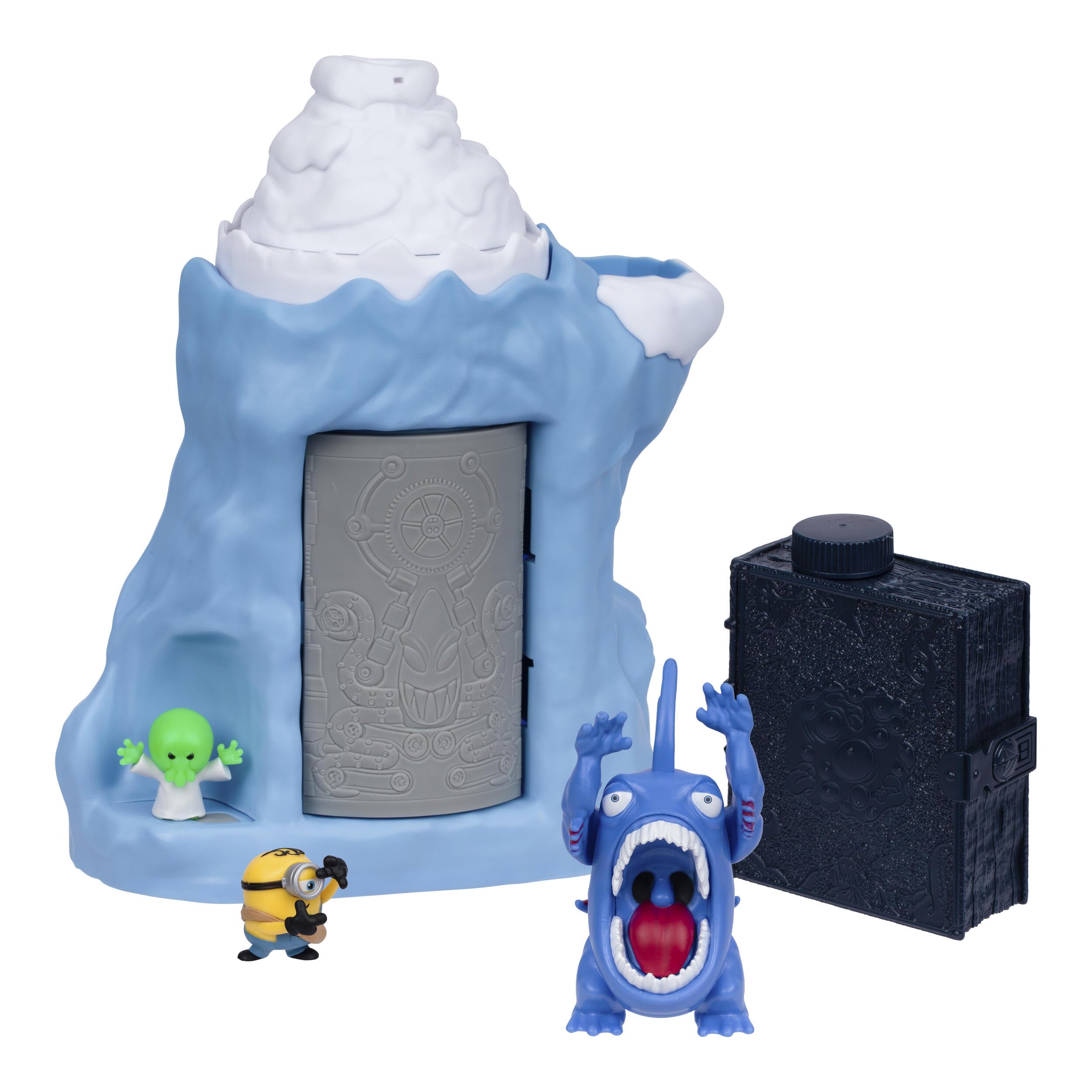 MINIONS Illumination Monster - Set da gioco alla ricerca dei mostri con Goomi, rivela il misterioso mostro con l'aiuto del libro magico
