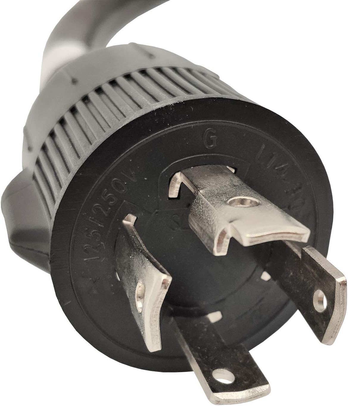 Parkworld 886139 Generator Adapter Cord Locking 4 Prong Male NEMA L14-30P to 10-30R Dryer 3-Prong Receptacle (1.5FT)